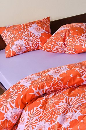 Jotex - Örngott 2-pack 50x60 Cm Ekologisk Orange ANNA - Köp Örngott hos Jotex