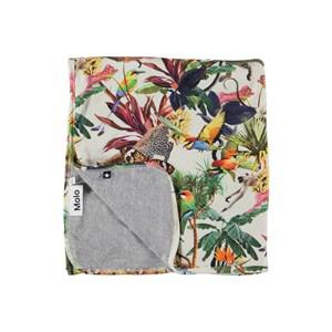 Molo Rose Jungle Now Hooded Towel One Size - Textile - One size - Green