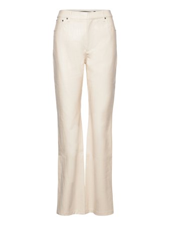 ROTATE Birger Christensen | Textured Straight Pants | 38