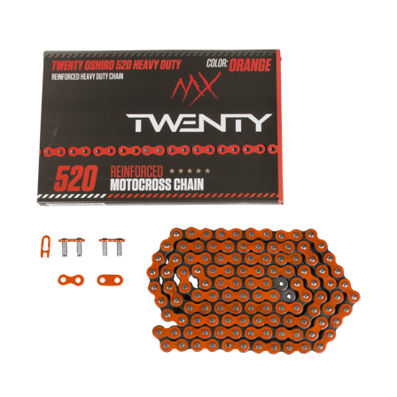 Kæde Twenty Oshiri 520 HD Orange – Søg Efter Motorcykel - Gas Gas ES 700 2022-2024