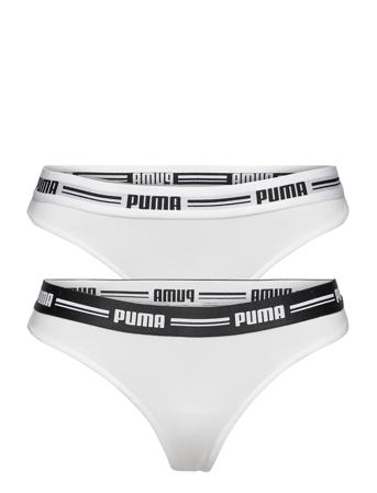 Puma Women String 2P Hang Stringtrosa Underkläder Vit PUMA