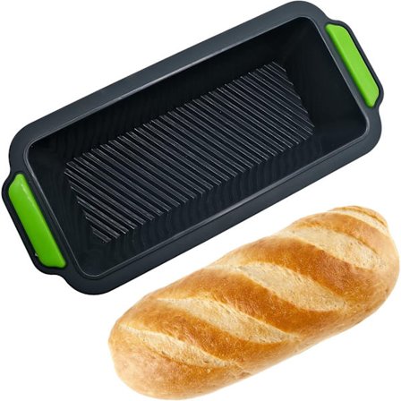Silikonbrödform för Toast, Icke-Klibbig, 11,5 tum × 5 tum × 2,5 tum