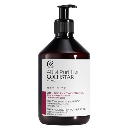Collistar Attivi Puri Hair Shampoo Phyto-Cheratina 500ml - Shampoo Ricostruttivo