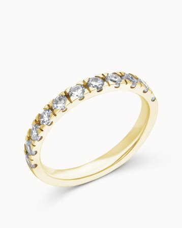 Alliancering Linnea 18K Gultguld 2mm - Forlovelsesringe & Vielsesringe hos Vanbruun