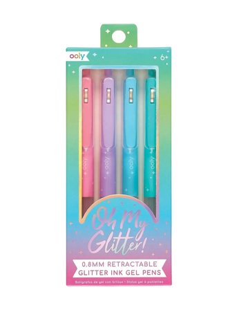Ooly Gel Pen 4 Pcs - Glitter Oh My - Multi/patterned - ONE SIZE