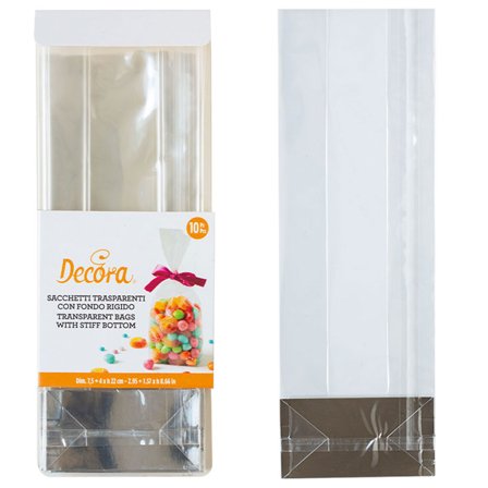 Cellofanposer Robust Transparent 7,5x22 cm 10-pak