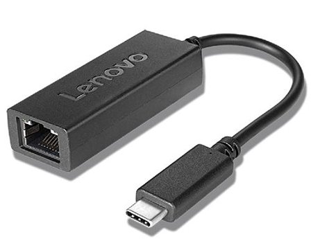 Lenovo USB-C to Ethernet Adapter - nettverksadapter - USB-C - Gigabit Ethernet x 1