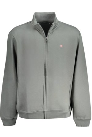 Napapijri Felpa Con Zip Uomo Verde