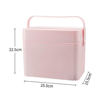 Kosmetisk opbevaringsboks til skrivebord, toiletbord, afslutningsstativ