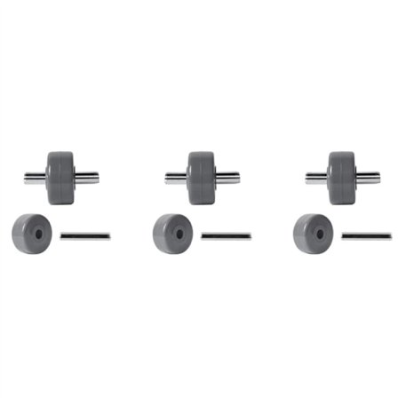 3 Par Støvsugerreservehjul Passer til NV350 NV351 NV355 NV356E NV500 NV501
