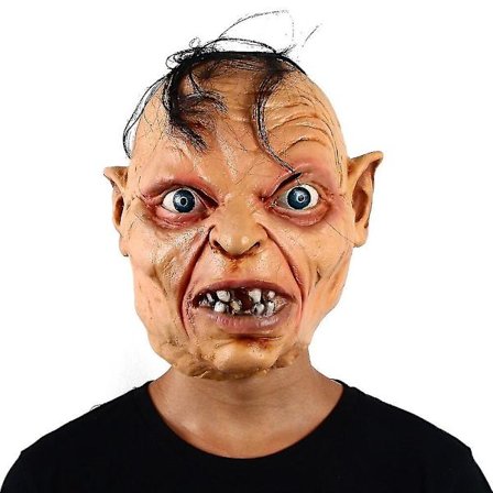 Voksen Gollum Maske Film Cosplay Kostyme Rekvisitter Halloween Karneval Horror Masker Festival Gave