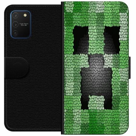 Samsung Galaxy S10 Lite Plånboksfodral Creeper / Minecraft
