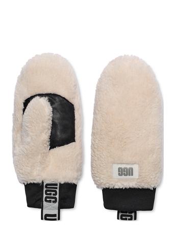 W Sherpa Mitten Accessories Gloves Thumb Gloves White UGG