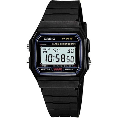 Standard digital klokke med LED-lys