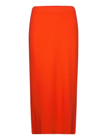 Carano Skirts Knitted Skirts Oransje MbyM*Betinget Tilbud