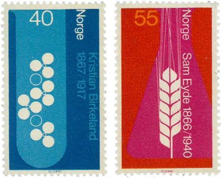 Norge - AFA 562-563 - Postfrisk