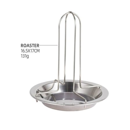 Grill Grillning Bakning Kyckling Roaster Rack Kalkon Roaster