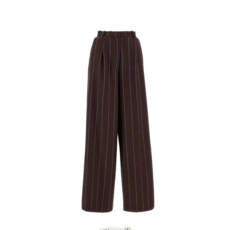 Federica Tosi, Wide Trousers Bruin, Dames, Maat:M
