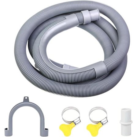 Vaskemaskin Slange 1,5M Vaskemaskin Avløpsslange Forlengelse Oppvaskmaskin