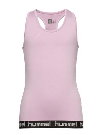 Hmlnanna Top T-shirts Sports Tops Vaaleanpunainen Hummel