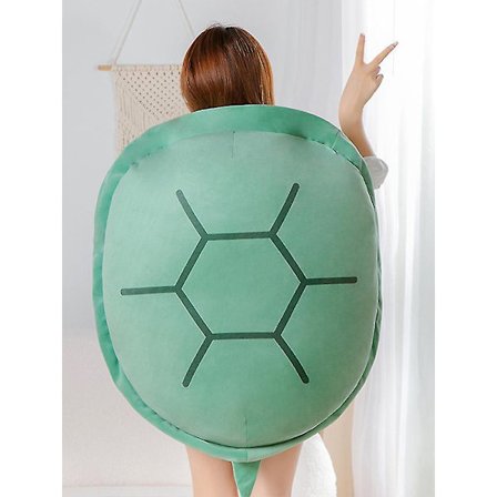 2024 Ny Oppgradert Bærbar Skilpadde-Skall Pute Voksne Grønne Gaver Rosa Barn Utstoppede Dyr Kostyme Plysj Leke