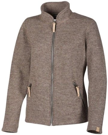 Ivanhoe of Sweden Ivanhoe W's Nls Twig Full Zip Nutmeg