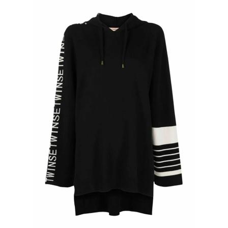 Twinset Hoodies Sort, Dame