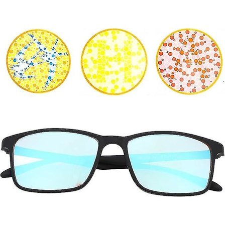 Farveblinde briller, moderigtige rød-grønne farveblinde briller Farveblinde korrigerende briller Forbedret-premium High