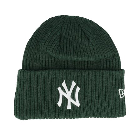 New Era - MLB Grün cuff Mütze - New York Yankees Dark Green Wide Cuff @ Hatstore