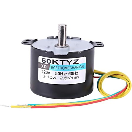 50KTYZ AC 220V 10W 0,5A lille permanentmagnet synkronmotor med lav hastighed