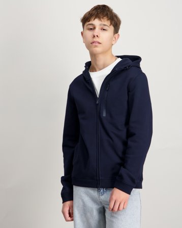 Sail Racing JR BOWMAN MONOCHROME ZIP HOOD Bleu Pulls Garçon - Kids Brand Store