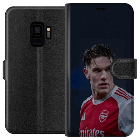 Kompatibelt Lommeboketui til Samsung Galaxy S9 Pastellregnbue med hvite stjerner og myk fargeovergang i drømmende himmeldesign