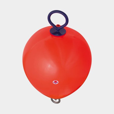 Förtöjningsboj Polyform CCE3, uppblåsbar, Ø45 cm x 50 cm, kort ten (17.5 cm), vit