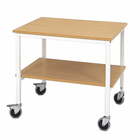 Rullbord, 800x600 mm, justerbar höjd 725-920 mm, max.last 350 kg