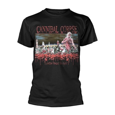Cannibal Corpse Unisex Vuxen Eaten Back To Life T-Shirt 3XL Svart