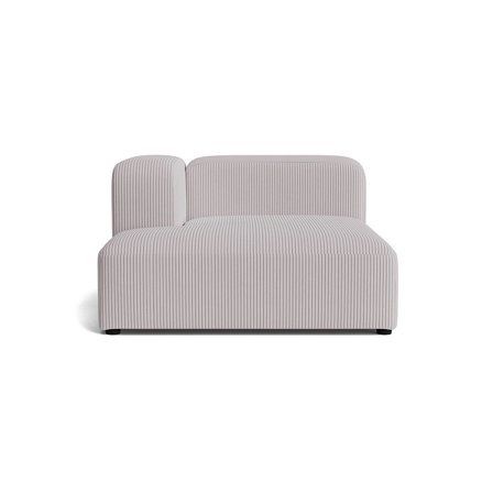 Milo XL chaiselong, venstrevendt - Lincoln Lysegrå - 130x170x72 - Sofa, chaiselong