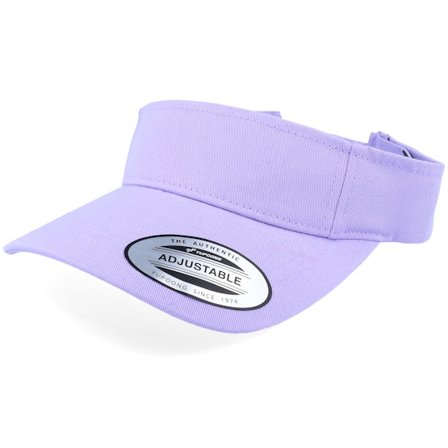 Yupoong - Purple - visor - Cap - Curved Lilac Visor - Hatstore
