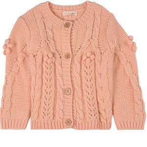 Kids - Louise Misha Blush Sookie Knit Cardigan 3 Years - Jumpers and knitwear - 3 years - Pink