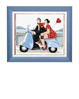 Broderipakke Bilde Full fart - Vervaco