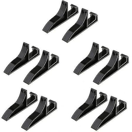 Foto Ramme Plastik Stativ Skifer Billede Hylde Håndværk Stativ (20 Stykker, Sort)