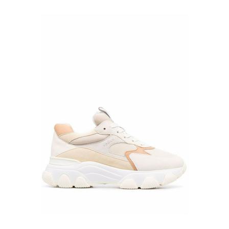 Hogan Sneakers , Beige , Dames , Maat: 40 EU
