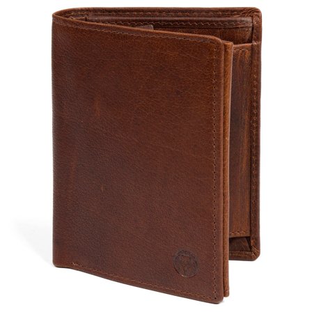 Montreal Vintage Tan RFID Leather Wallet for Men - Wallets