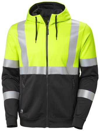 Helly Hansen Workwear Addvis 79259_369 Hettegenser gul/svart L, Klær