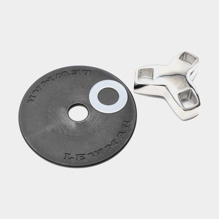 Lewmar HX1 Vred för ankarspel utan frifall, tillverkad i hållbart rostfritt stål och svart komposit, hög kvalitet