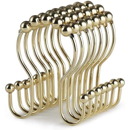 12-pack Guld Rostfria Duschsäkringar