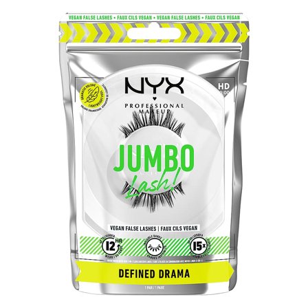 NYX PROFESSIONAL MAKEUP Jumbo Lash! Vegan False Lashes 08 Defined Drama, Makeup, Øjenvipper, Kunstige Øjenvipper