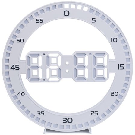 LED-termometer - Digital klokke med bakgrunnsbelysning