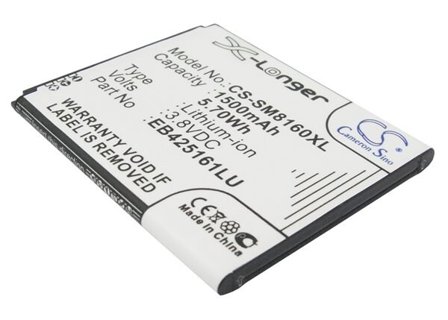 Batteri for SmartPhone, Mobil for Samsung Galaxy Ace 2, GT-I8160, GT-I8160P og andre.