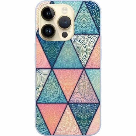Apple Iphone 14 Pro Premium Skal Mandala Triangles