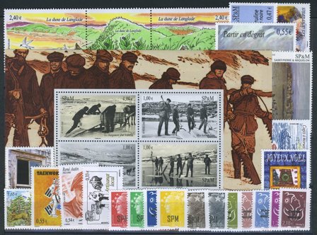 St. Pierre & Miquelon - Årgang 2008 - Postfrisk